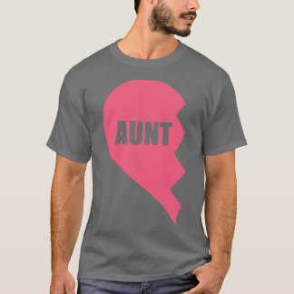 Tante halve hart t-shirt