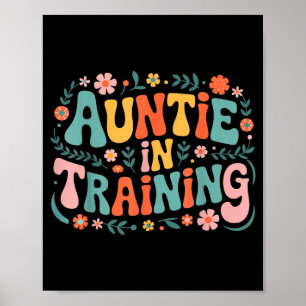 Tante in opleiding tante voor ziekenhuis arbeid ne poster