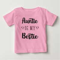 Tante is het T-shirt van mijn Bestie Baby