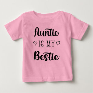 Tante is het T-shirt van mijn Bestie Baby