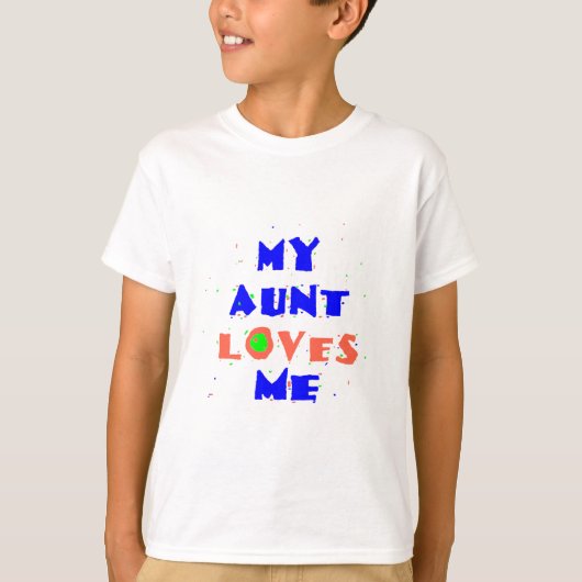 Tante-liefde T-shirt (Voorkant)