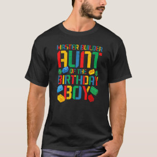 Tante Master Builder Building Bricks Family T-shirt