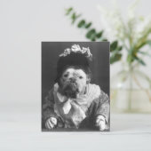 tante Maude Dog Briefkaart (Staand voorkant)