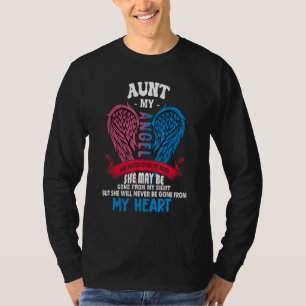 Tante m'n engel die ze over m'n rug kijkt.. t-shirt