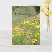 Tante Moederdag Kaart van Janz (Gele Bloem)