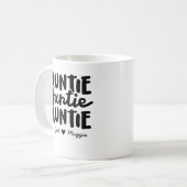 "Tante" Mok met maximaal 2 kinder namen (Voorkant links)