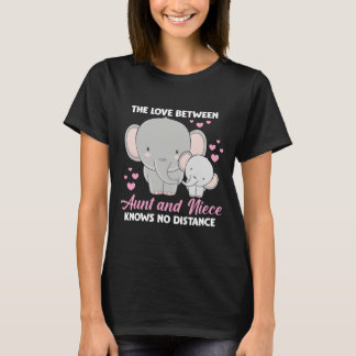 Tante Niece Bond Love Cute Elephant T-shirt