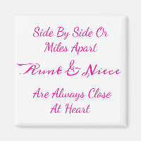 Tante Niece Liefdescitaat: Naast Elkaar Of Ver Uit