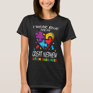 Tante oom ik Draag blauw voor mijn grote Nephewaut T-shirt