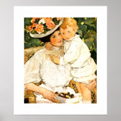 "Tante" par Jessie Willcox Smith Poster (Devant)