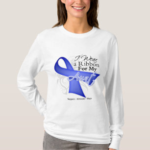 Tante Periwinkle Ribbon - Stomach Cancer T-shirt