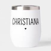 Tante Personnalisée Est. Typographie de script de (Arrière)