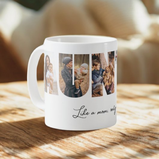 Tante Photo Collage Mug pour les Tantes