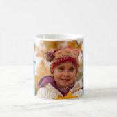 Tante Photo Mug de Joyeux Noël de flocons de neige (Centre)