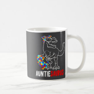 Tante-saurus T Rex Dinosaur Autisme Bewustzijn Tan Koffiemok