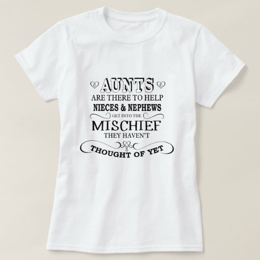 Tante t-shirt (Design voorkant)