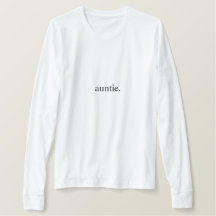 tante. T-SHIRT DE LONGUE SOMMETTE DE JERSEY POUR F