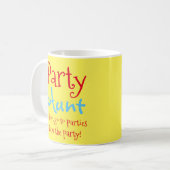 Tante Tante Tante Funny Définition Gig Coffee Mug (Devant gauche)