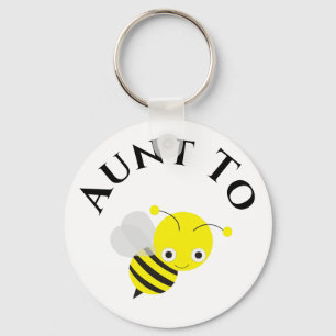 Tante to be New Aunt Pregnancy Announge Gift Sleutelhanger
