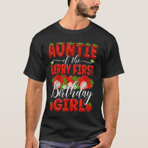 Tante van de Berry Eerste Verjaardag van Meisje St T-shirt