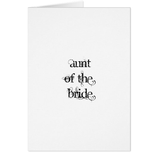 tante van de Bride (Voorkant)