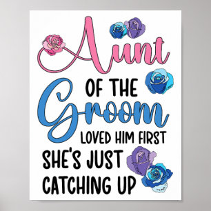 Tante van de bruidegom hield van hem eerste tante poster