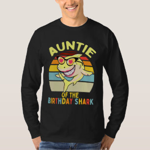 tante van de familie van de haaienfamilie t-shirt