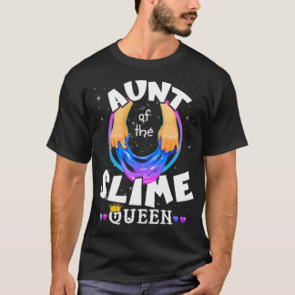 Tante van de glanzende koningin van de geboorte di t-shirt