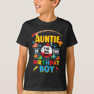 Tante van de Grote Vist 1e verjaardag van Oishal T-shirt