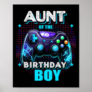 Tante van de jarige jongen Matching familie video Poster