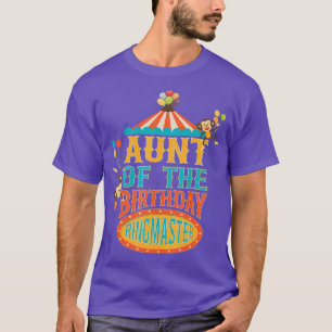Tante van de Kinder circus van de Birthday Ringmas T-shirt
