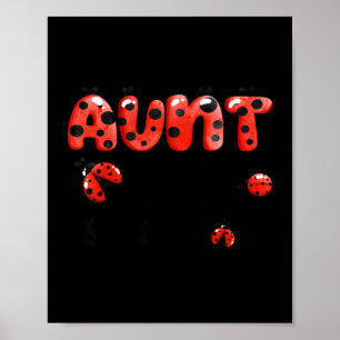 Tante van de kleine dame verjaardag meisje lievehe poster