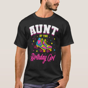tante van de Schaatsen van het meisje van de geboo T-shirt