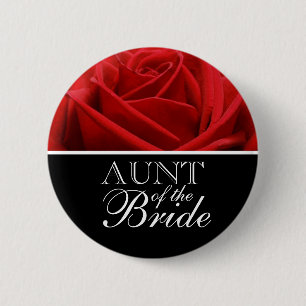 Tante van de Spelden van het Huwelijk van de Bruid Ronde Button 5,7 Cm