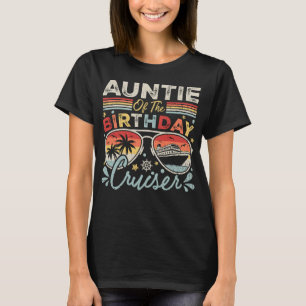 Tante van de Verjaardag Cruiser Vakantie Vrouwen T-shirt