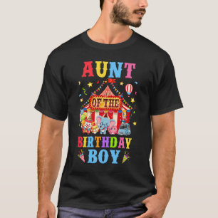 Tante van de verjaardag voor het carnavalsthema va t-shirt