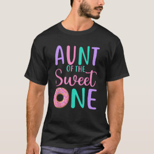 Tante van de Zoete een Tante 1e Verjaardag Meisje  T-shirt