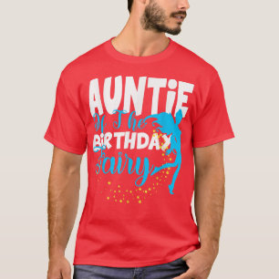 Tante van het Birthday Fairy Fantasy Birthday Squa T-shirt