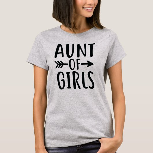 Tante van meisjes t-shirt (Voorkant)