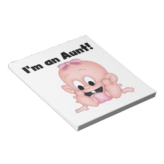 Tante van Nieuwe Nicht T-shirts en geschenken Notitieblok (Schuin)