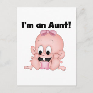 Tante van Nieuwe Nicht Tshirts en geschenken Briefkaart