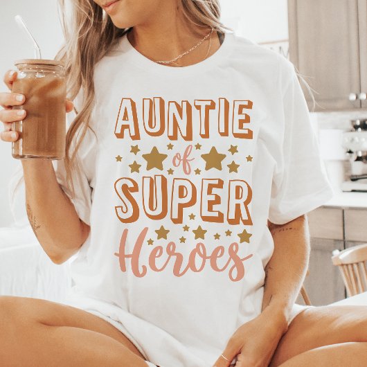 Tante van Superhelden T-shirt