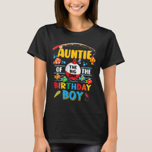Tante van The Big One vissen 1e verjaardag Ofishal T-shirt