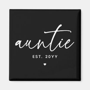 tante Vast Elegant Typografie New tante Magneet
