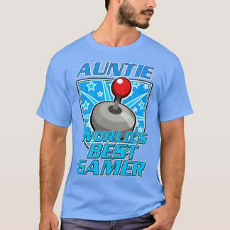 Tante werelden beste gamer t-shirt