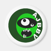 tantes jamamas grand banc vigilantes visage aimant (Devant)