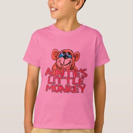 Tante's Little Monkey Tshirts en geschenken (Voorkant)