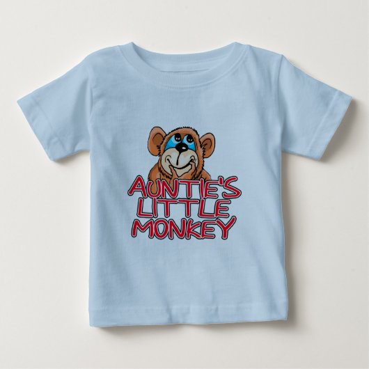 Tante's Little Monkey Tshirts en geschenken (Voorkant)
