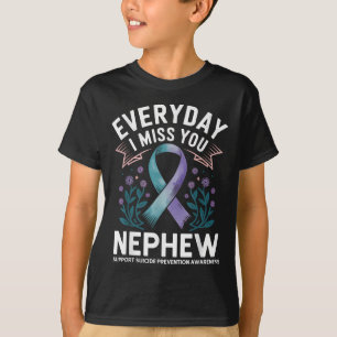 Tantes voor Suïcidepreventie bewustzijn T-shirt