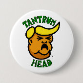 Tantrum Head™ V2 Button (Voorkant)